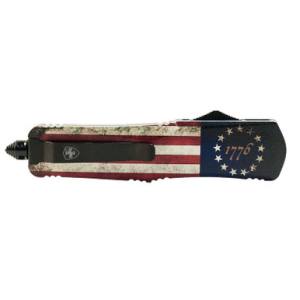 Templar Knives Templar Knives Large Betsy Ross Flag Drop-Point OTF Knife - $99.99 at Sportsman Fulfillment