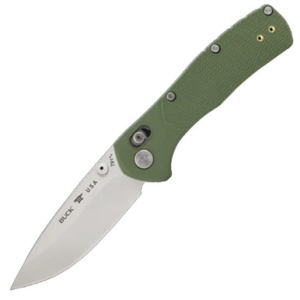 Buck Knives Buck 791 Range Pro Folding Knife 3.375in 154CM Green - $124.99 at Sportsman Fulfillment