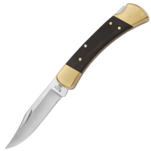 Buck Knives Buck 110 Folding Hunter Lockback Knife 3.75" Ebony Handle - $89.99 at Sportsman Fulfillment