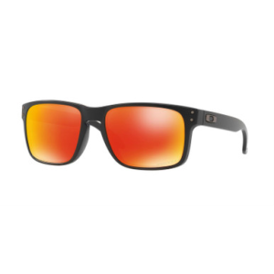 Oakley Oakley OO9102-E255 Holbrook Matte Black Prizm Ruby Sunglasses - $159.99 at Sportsman Fulfillment