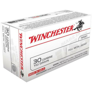 Winchester Winchester 30 Carbine Full Metal Case 110GR, 50 Rounds - $45.79 at Sportsman Fulfillment
