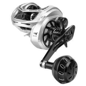 Kapstan Elite 300 Powerful Handle Baitcasting Reel Left Handed 5.4:1
