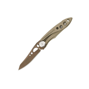 Leatherman Leatherman Skeletool KB 2.6in Plain Edge Folding Knife Sandstorm - $39.95 at Sportsman Fulfillment