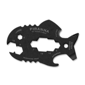 Lucky Jack Lucky Jack Piranha 12-in-1 Fisherman's Multi-Tool Black - $20.00 at Sportsman Fulfillment
