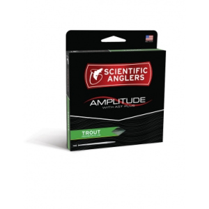 Scientific Anglers Amplitude Trout Taper Line - Moss and Mist Green and Willow - WF3F