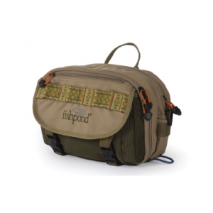 Fishpond Blue River Chest/Lumbar Pack - Khaki and Sage - One Size