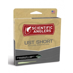 Scientific Anglers UST Short Double Density Intermediate/Sink 4 Line - Light Green and Grey - 8/9 I/S4