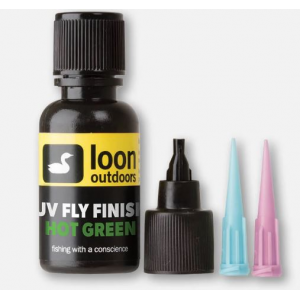 Loon UV Fly Finish - Hot Green - 0.5oz