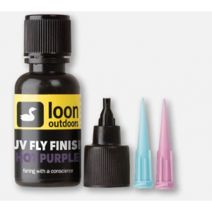 Loon UV Fly Finish - Hot Purple - 0.5oz