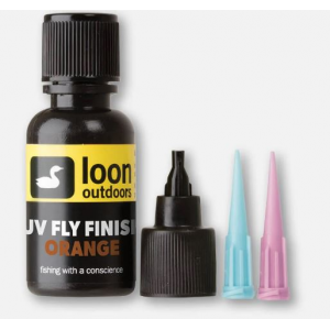 Loon UV Fly Finish - Orange - 0.5oz