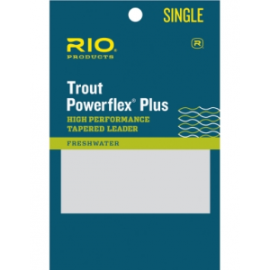 Rio Powerflex Plus Leader - Single - One Color - 7.5ft 5X