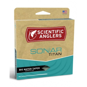 Scientific Anglers Sonar Titan Big Water Taper Sink 6+ Fly Line - Surf and Black - WF700S 100lb