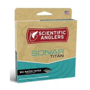 Scientific Anglers Sonar Titan Big Water Taper Sink 6+ Fly Line - Surf and Black - WF700S 100lb