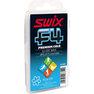Swix F4 Premium Cold Glidewax - One Color - 60g with Cork
