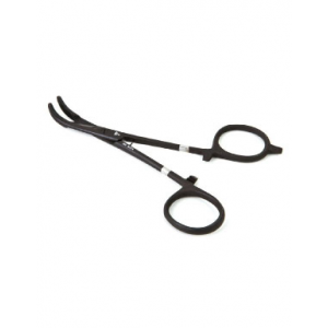 Dr. Slick Scissor Clamp - Black - 4 in Curved