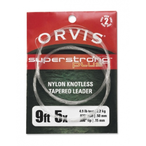 Orvis Super Strong Plus Leaders - 2pk - One Color - 12ft 6X