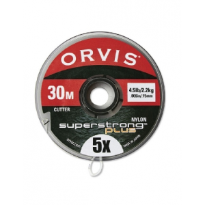 Orvis Super Strong Plus Tippet- 30 Meter Spool - Clear - 4X