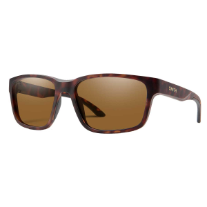 Smith Basecamp Sunglasses - ChromaPop Polarized - Matte Tortoise with Brown