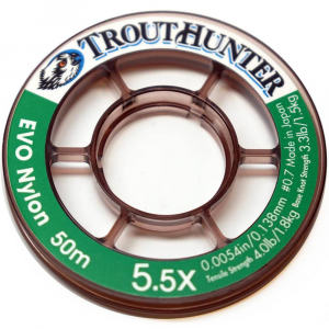 TroutHunter EVO Nylon Tippet - One Color - 4.5X