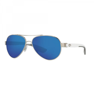 Costa Loreto Sunglasses - Polarized - Palladium with Blue Mirror 580P