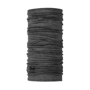 Buff Merino Wool Neck Gaiter - Grey - One Size