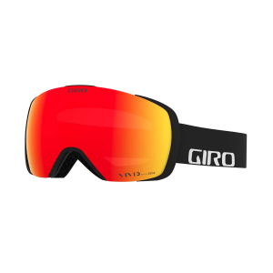 Giro Contact Goggle with Extra Lens - Black Wordmark with Vivid Ember