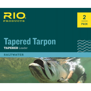 Rio Tapered Tarpon Leader- 2 Pack - One Color - 12FT 60LB