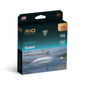 Rio Elite Tarpon Fly Line - Sea Grass and Orange and Sand - WF12F