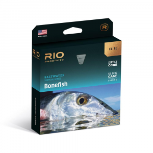 Rio Elite Bonefish Fly Line - Sand and Orange and Blue - WF6F