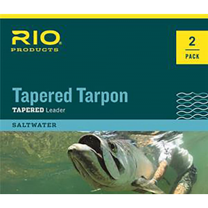 Rio Tapered Tarpon Leader - 12ft - 2 Pack - One Color - 20/40LB FC Shock