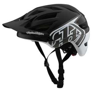 Troy Lee Designs Classic A1 MIPS Helmet - Black and White - XS