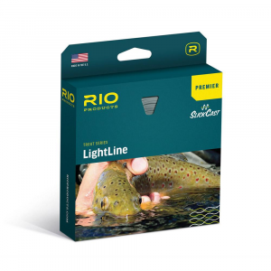 Rio Premier Lightline Double Taper Fly Line - Moss and Ivory - DT000F