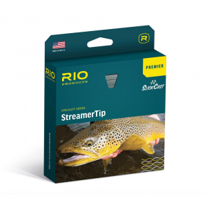 Rio Premier Streamer Tip Fly Line - Black and Yellow and Pale Green - WF8F/S6