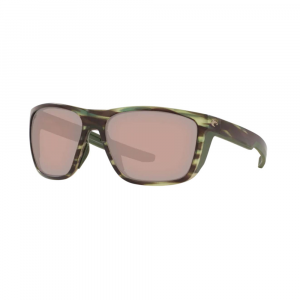 Costa Ferg Sunglasses - Polarized - Matte Reef with Copper Silver Mirror 580G