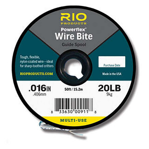 Rio Powerflex Wire Bite Tippet Guide Spool - 20lb