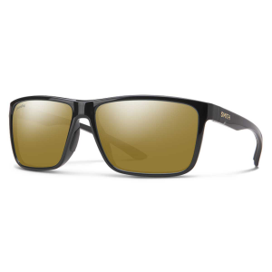 Riptide Sunglasses - Chromapop Polarized - Black with Bronze Mirror