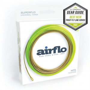 Airflo Superflo Universal Taper Fly Line - Moss Olive and Chartreuse - WF9F