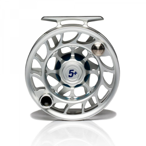 Hatch Iconic Fly Reel - 5 Plus - Clear Blue - Large Arbor