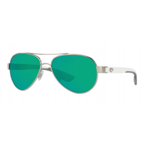 Costa Loreto Sunglasses - Polarized - Palladium with Green Mirror 580G
