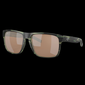 Costa Spearo XL Polarized Sunglasses - Matte Reef with Copper Silver Mirror 580G