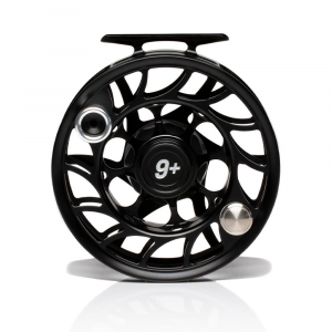 Hatch Iconic Fly Reel - 9 Plus - Black Silver - Mid Arbor