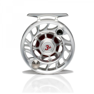 Hatch Iconic Fly Reel - 3 Plus - Clear Red - Large Arbor