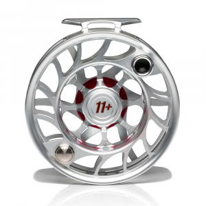 Hatch Iconic Fly Reel - 11 Plus - Clear Red - Mid Arbor