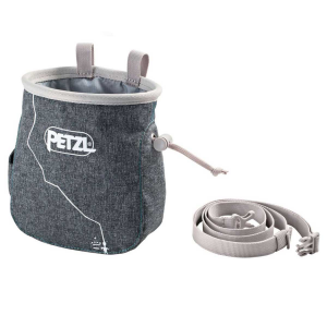 Petzl Saka Chalk Bag - Grey - One Size