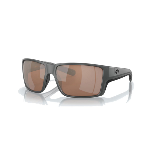 Costa Reefton PRO Sunglasses - Polarized - Grey with Copper Silver Mirror 580G