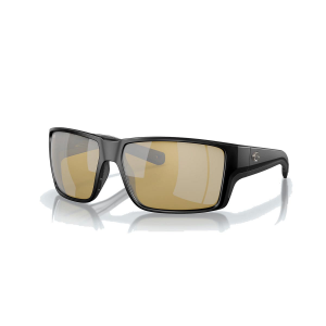 Costa Reefton PRO Sunglasses - Polarized - Matte Black with Sunrise Silver Mirror 580G