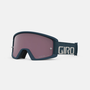Giro Tazz MTB Goggle with Vivid Lens TRL/CLR - Harbor Blue and Sandstone - One Size