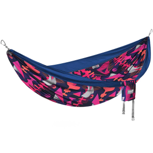 Eno Double Nest Print Hammock - Synthwave Sapphire