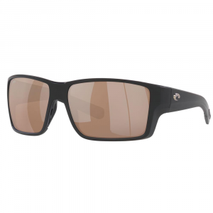Costa Reefton PRO Sunglasses - Polarized - Matte Black with Copper Silver Mirror 580G