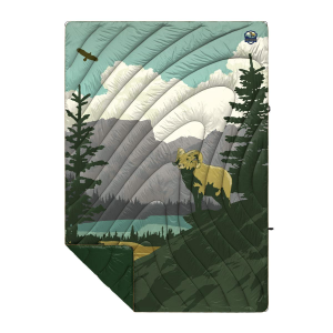 Rumpl Original Puffy Blanket - Rocky Mountains - 1 Person